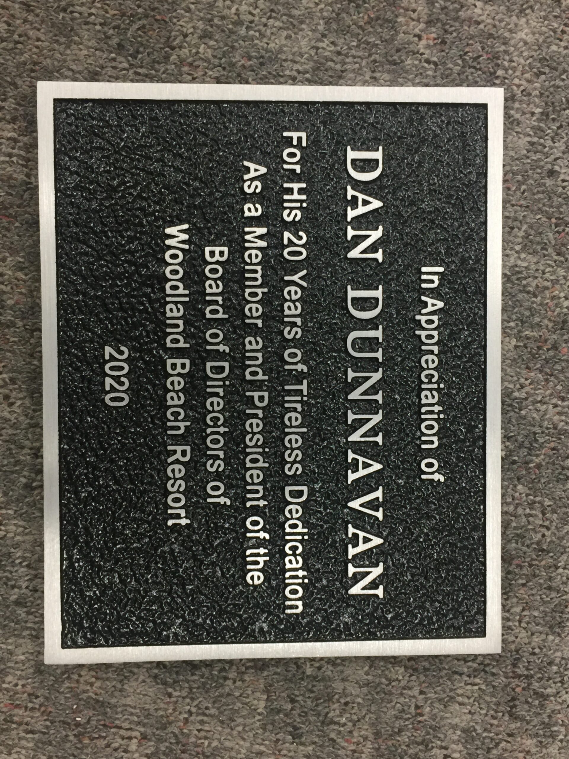 Name Plate