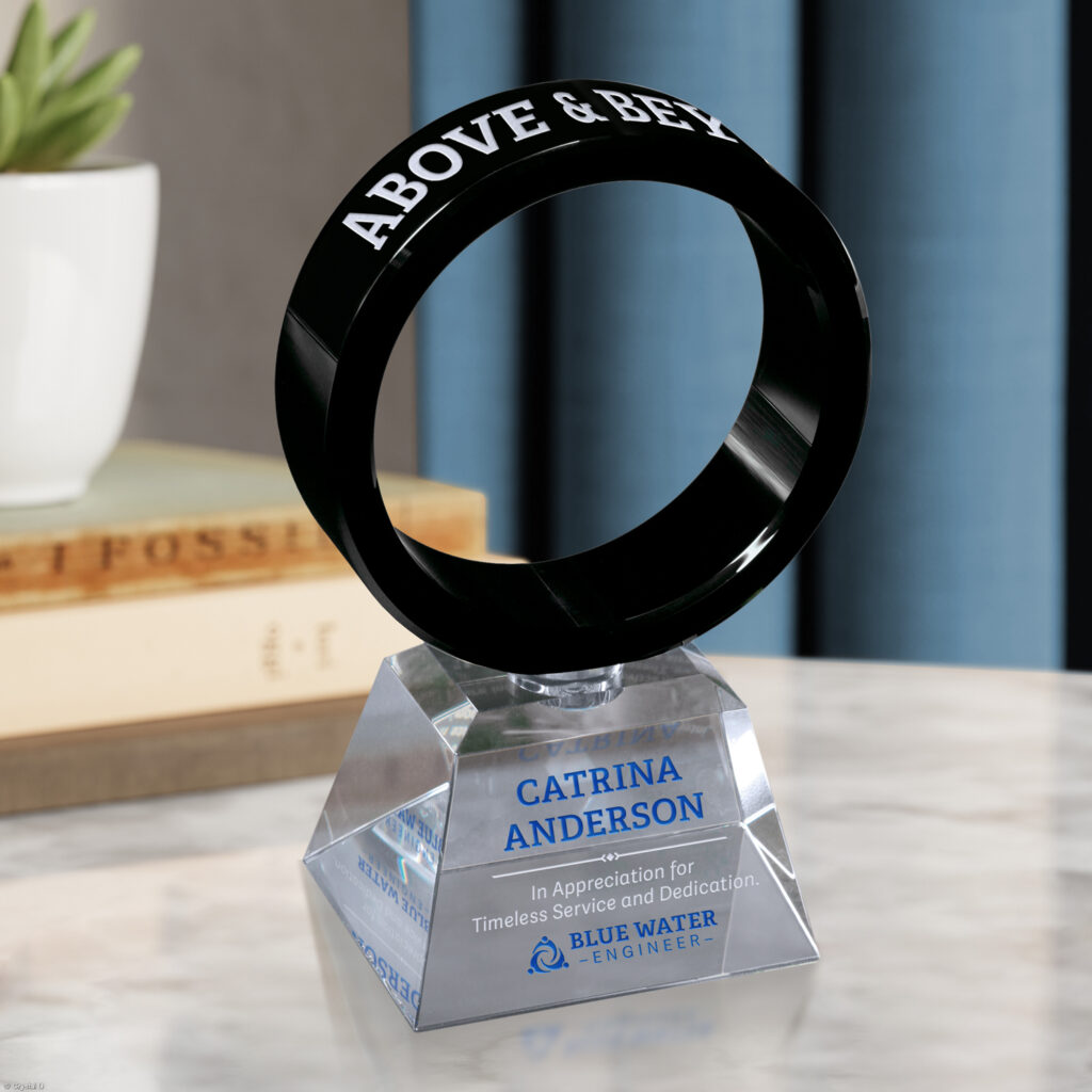 Awards In Motion&reg; Ring 8"