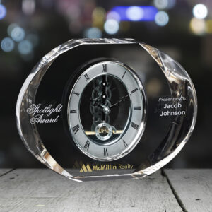 Baldwin Clock 6" H