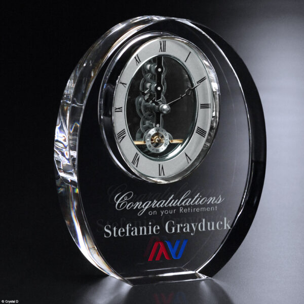 Bradford Clock 8" H