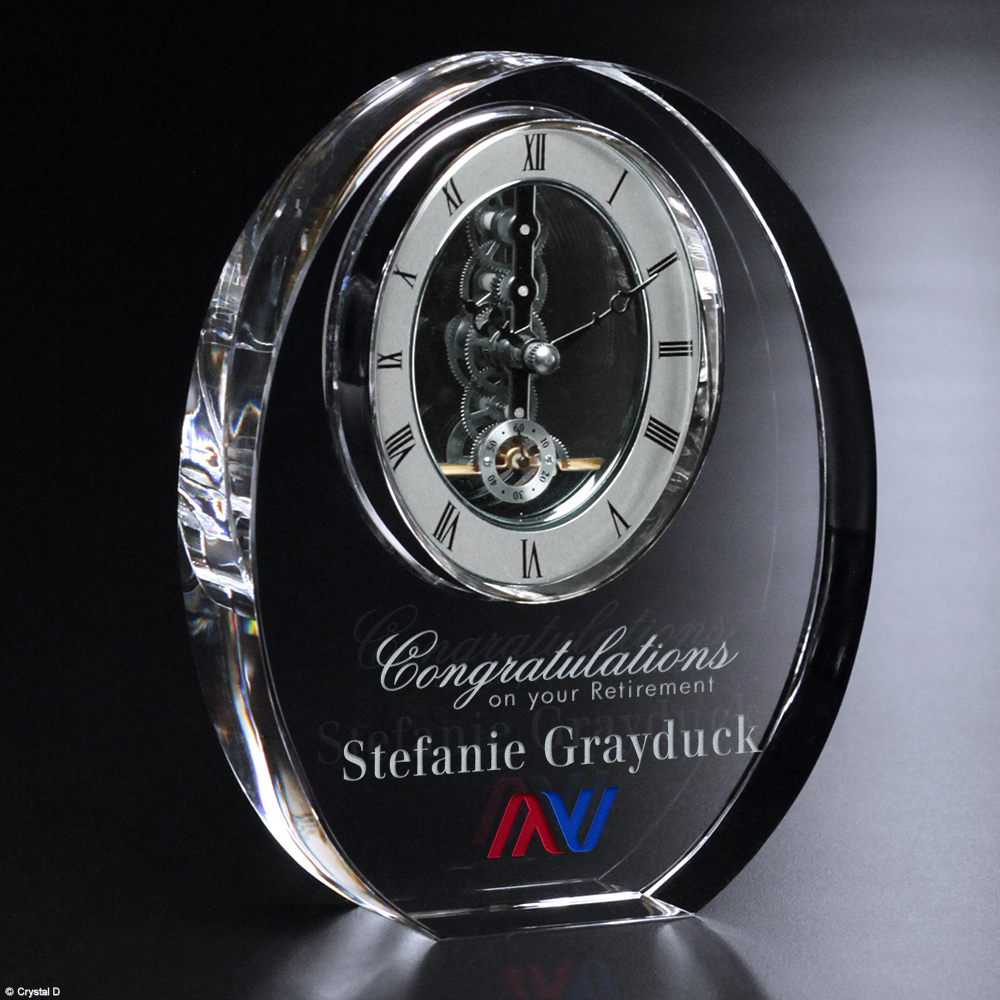 Bradford Clock 8" H