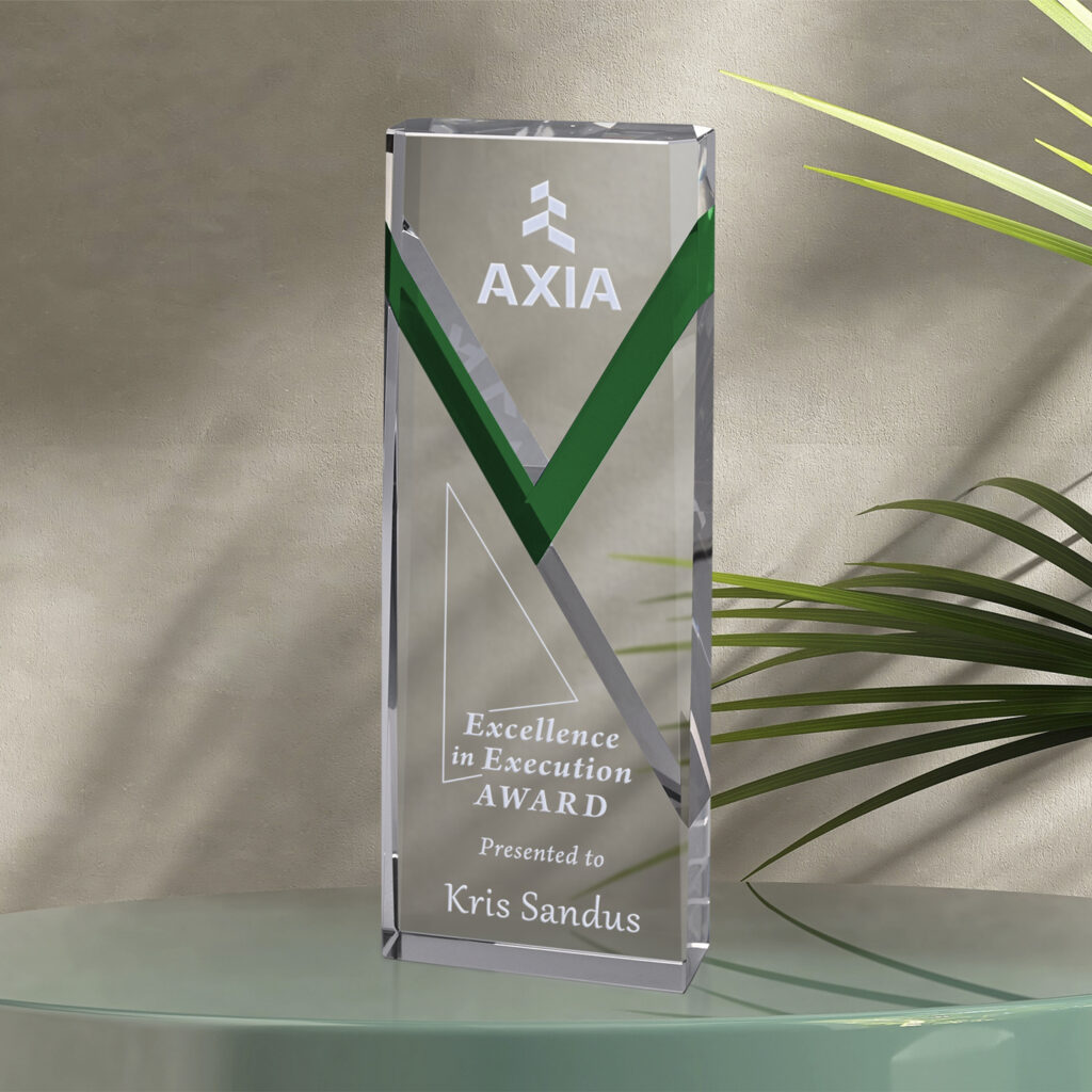 Celebrate Green Award 8-1/4"