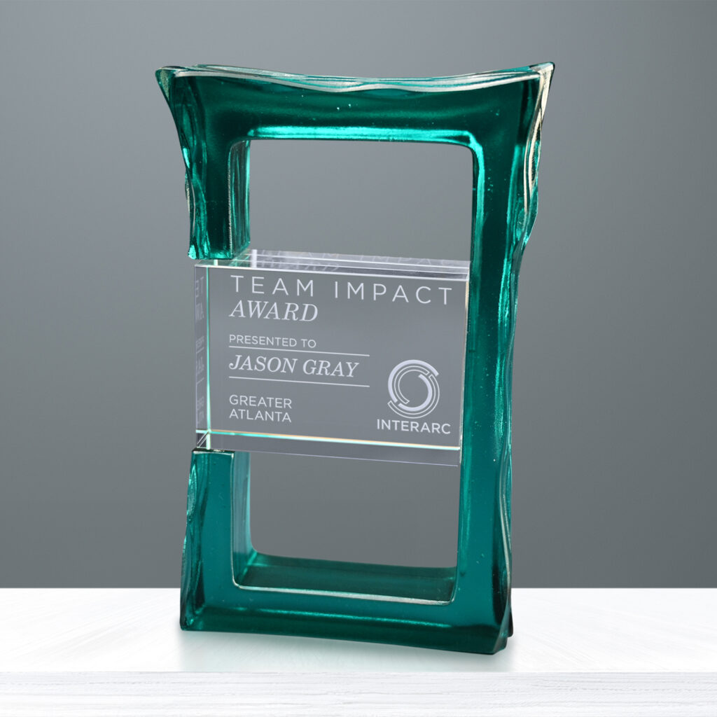 Delta Teal Award 7-1/4"