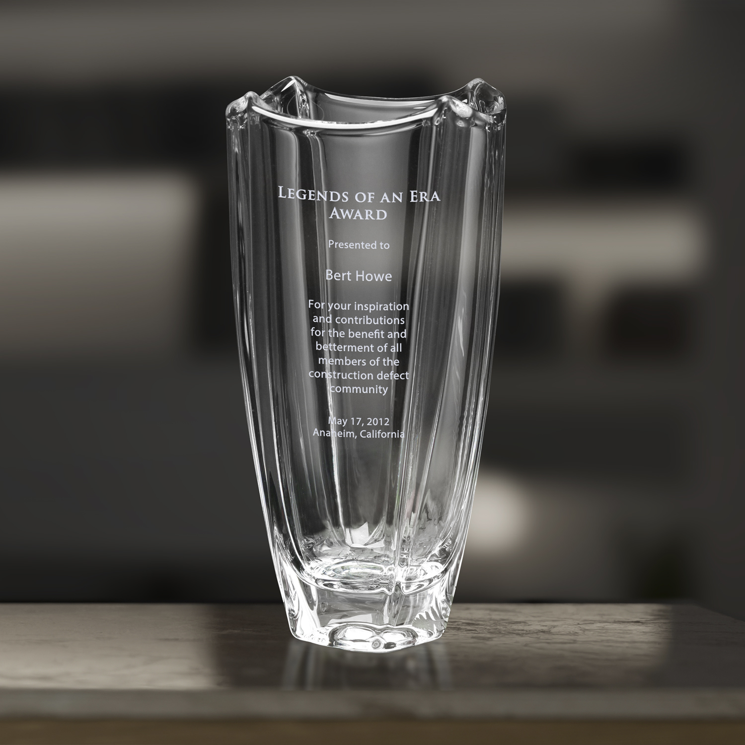 Fairmount Vase 10"
