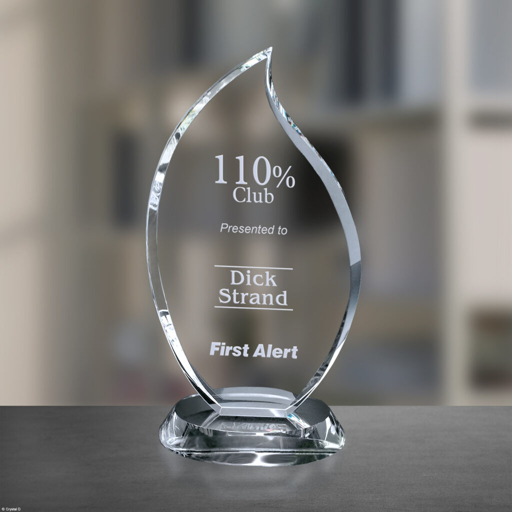 Flame Award 7"