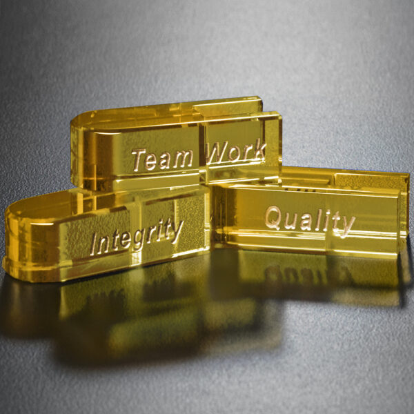 Goal-Setter Block - Gold