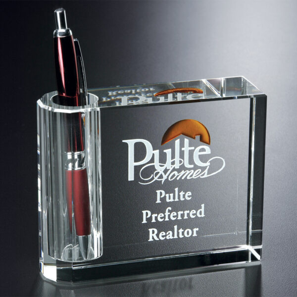 Pen Holder/Bud Vase 4-1/4"