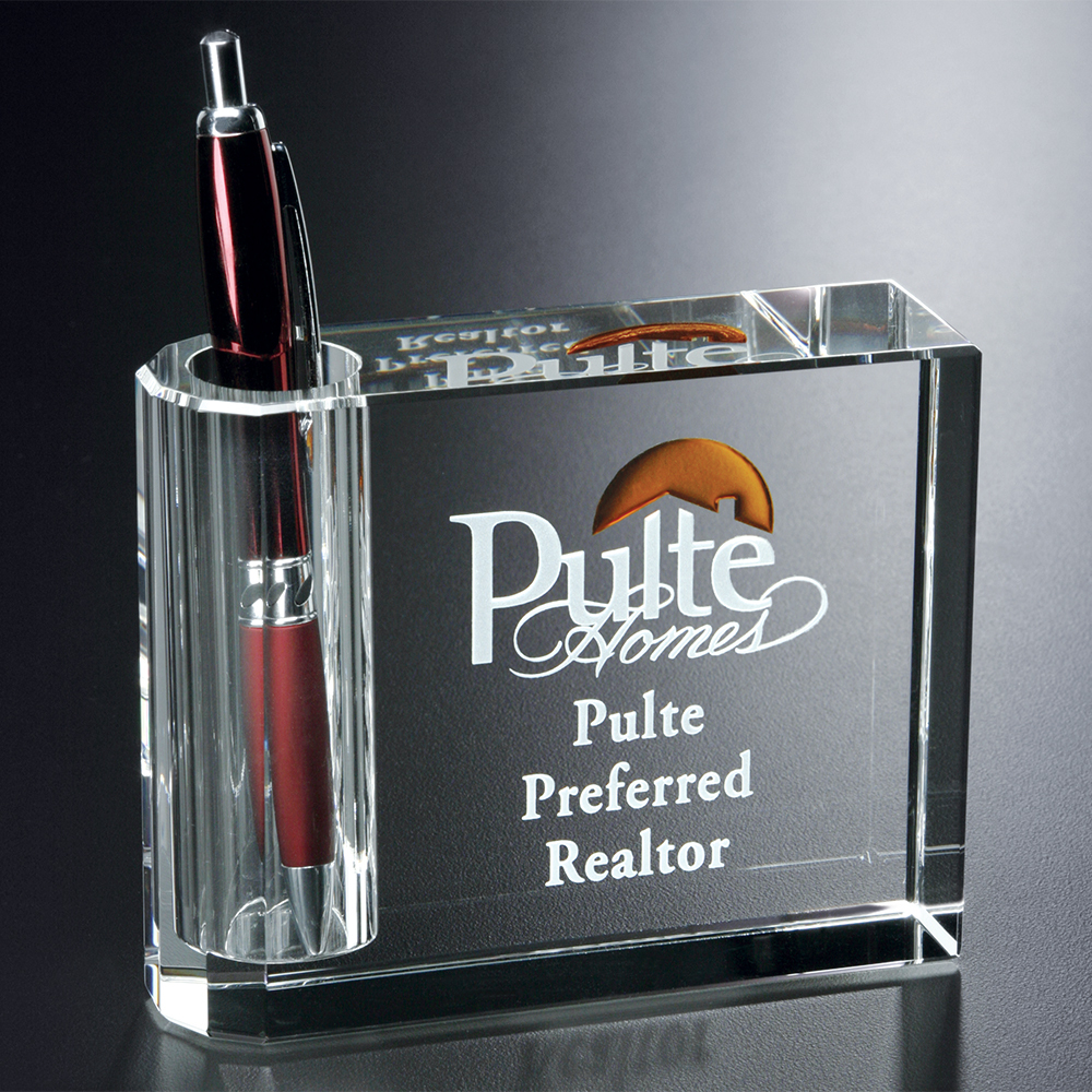 Pen Holder/Bud Vase 4-1/4"
