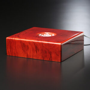 Premium Rosewood Lighted Base 5"