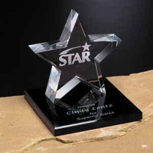 Tapered Star on Base 5"