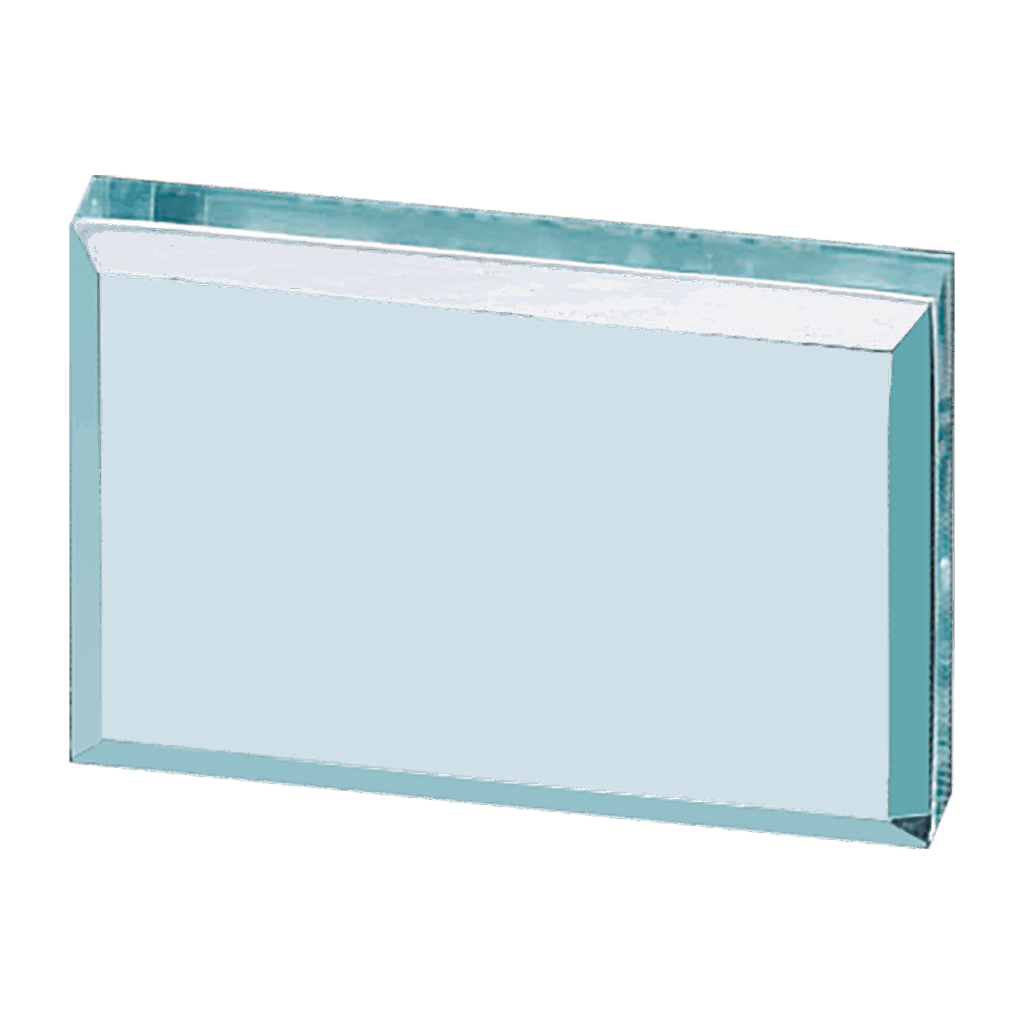 2 1/2" x 4" Jade Rectangular Acrylic Paperweight
