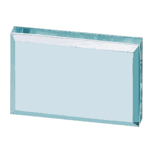 2 1/2" x 4" Jade Rectangular Acrylic Paperweight