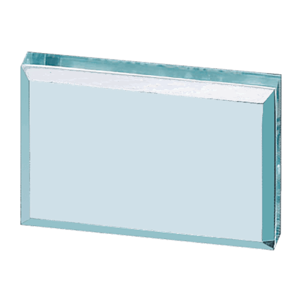 2 1/2" x 4" Jade Rectangular Acrylic Paperweight