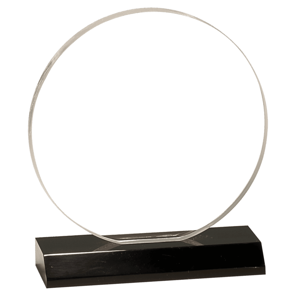 4" Clear Circle Acrylic (Base not included)