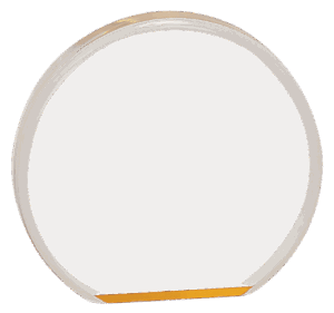 5 1/2" Gold Acrylic Circle