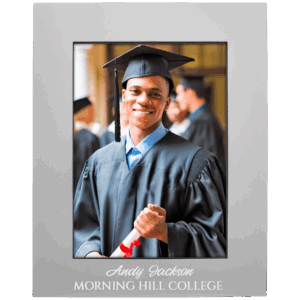 5" x 7" Gray Aluminum Photo Frame