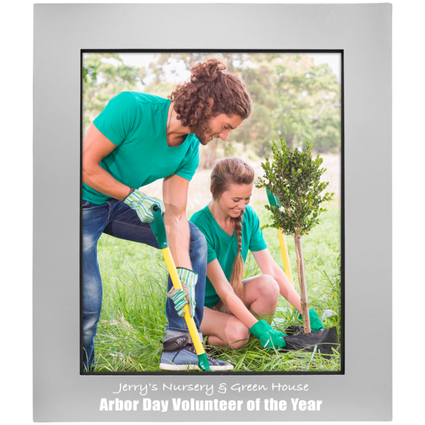 8" x 10" Gray Aluminum Photo Frame