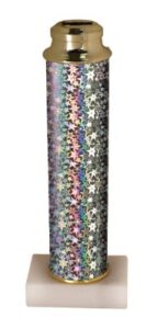 8 3/8" Silver Star Column with Base & Inst-Award Lid
