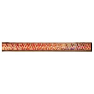 45" Orange/Gold Round Aztec Trophy Column