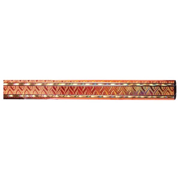 45" Orange/Gold Rectangular Aztec Trophy Columns