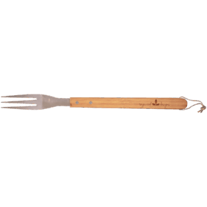 16 1/4" Bamboo Barbeque Fork