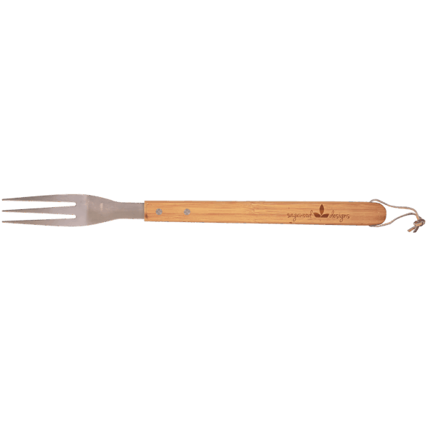 16 1/4" Bamboo Barbeque Fork