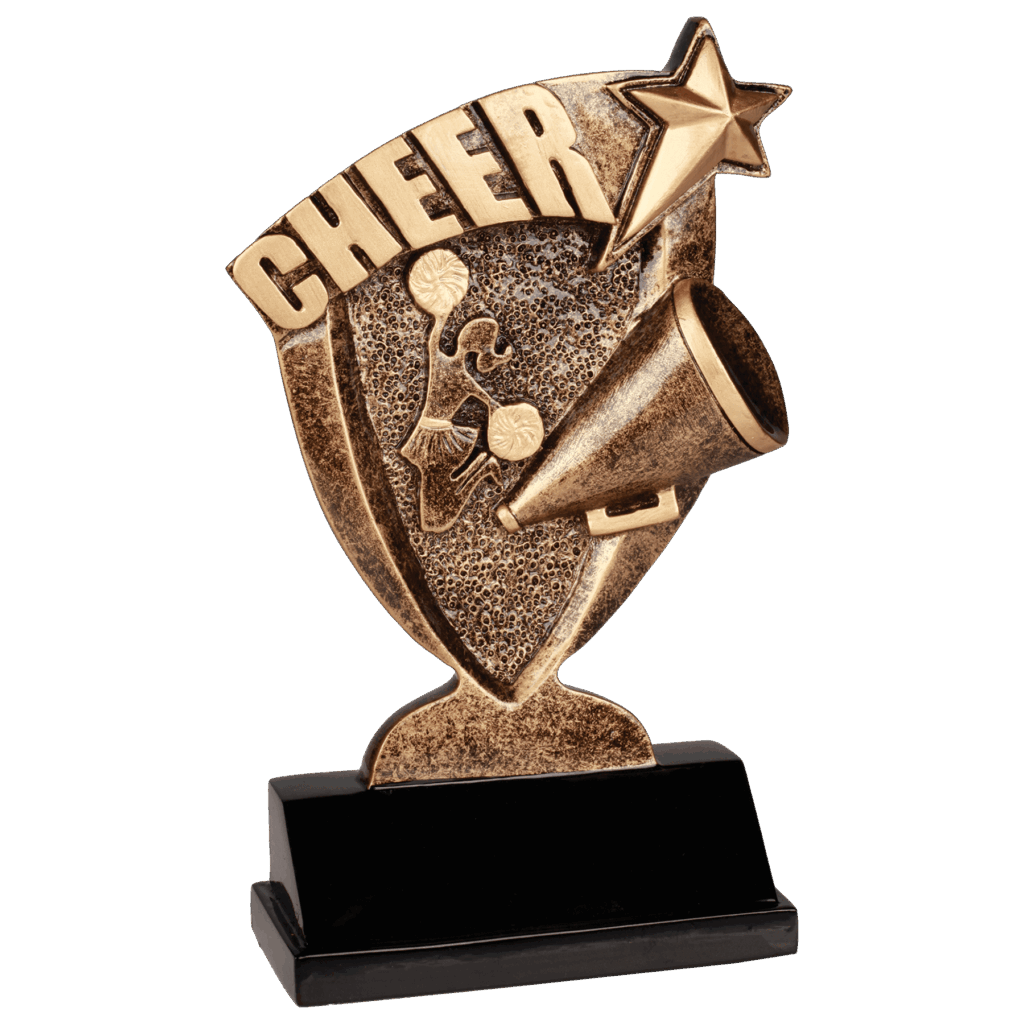 6" Cheer Broadcast Resin