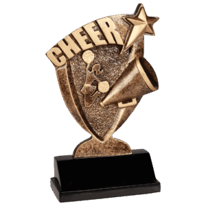 6" Cheer Broadcast Resin