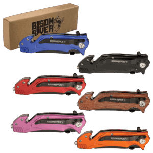 Bison River 4 1/2" Rescue Knife Sample Set