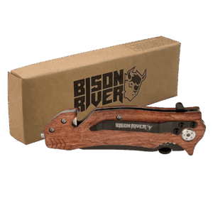 Bison River 4 1/2" Wood Rescue Knife