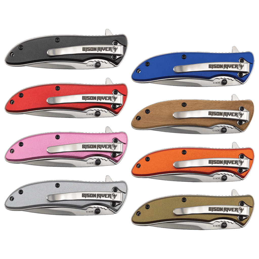 Bison River 4 1/4" Everyday Carry Knife Sample Set