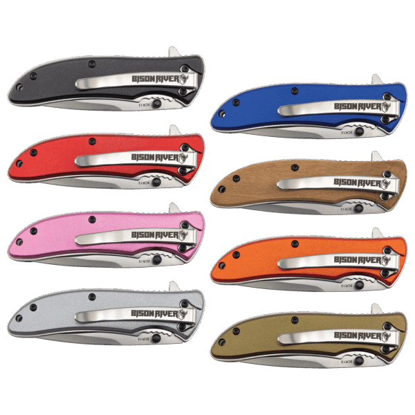 Bison River 4 1/4" Everyday Carry Knife Sample Set