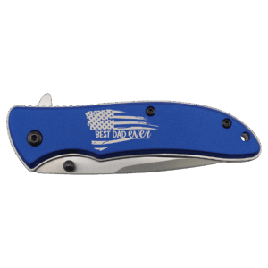 Bison River 4 1/4" Blue Everyday Carry Knife