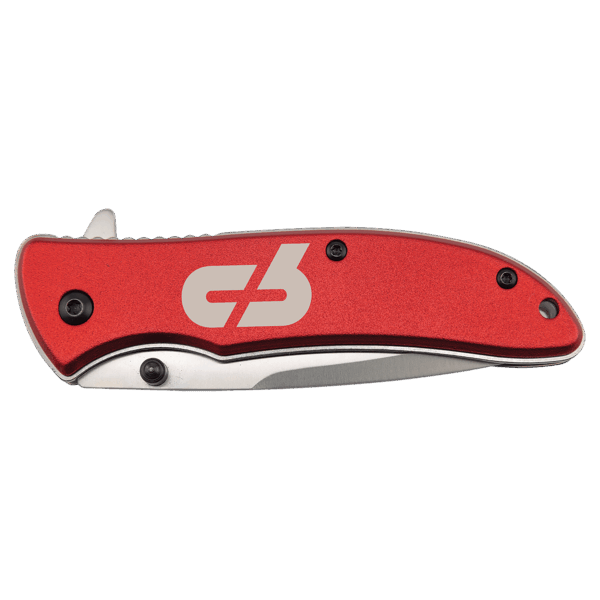 Bison River 4 1/4" Red Everyday Carry Knife