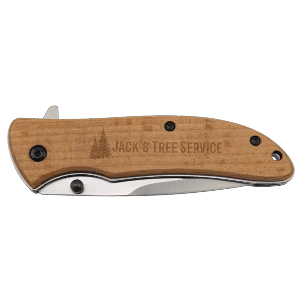 Bison River 4 1/4" Wood Everyday Carry Knife