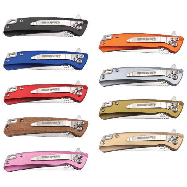 Bison River 4" Everyday Carry Knife with Ball Bearing Open Mechanism Sample Set