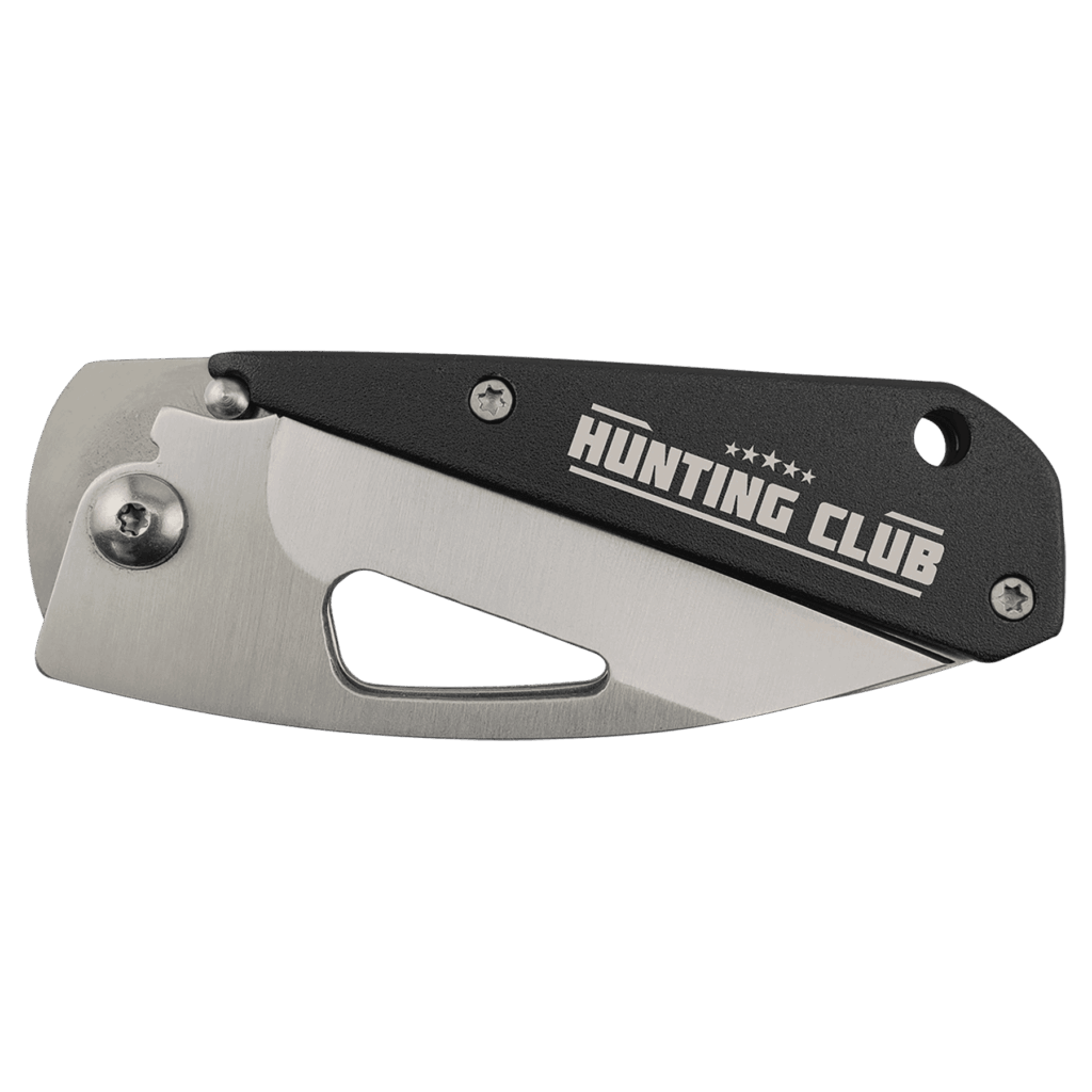 Bison River 3 1/2" Black Everyday Carry Knife