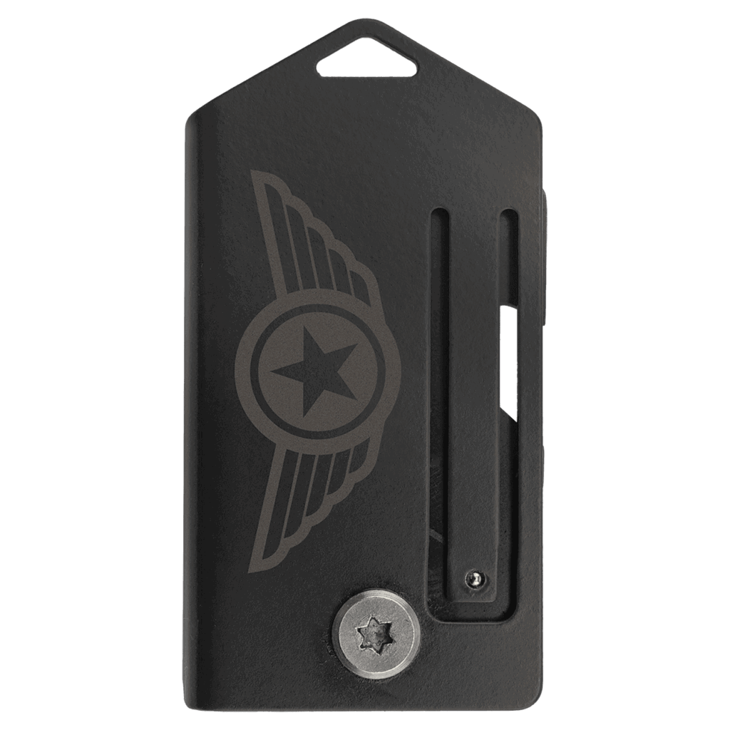 Bison River 2" Black Everyday Carry Knife
