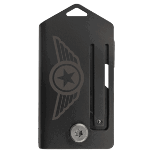 Bison River 2" Black Everyday Carry Knife