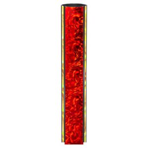 45" Red/Gold Round Buzz Saw Trophy Column