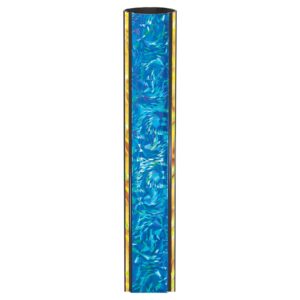 45" Blue/Gold Round Buzz Saw Trophy Column