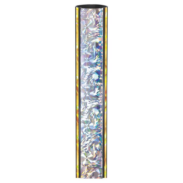 45" Silver/Gold Round Buzz Saw Trophy Column