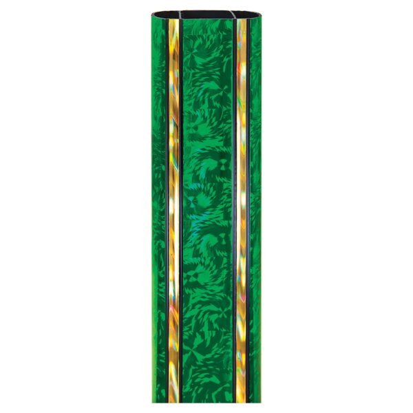 45" Green/Gold Rectangular Buzz Saw Trophy Column