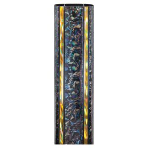 45" Black/Gold Rectangular Buzz Saw Trophy Column