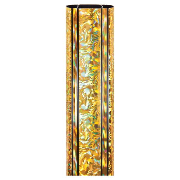 45" Gold/Gold Rectangular Buzz Saw Trophy Column