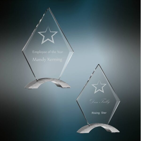 Diamond Cosmic Acrylic with Silver Base Sample Set