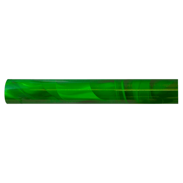 24" Round Green Fantasy Column