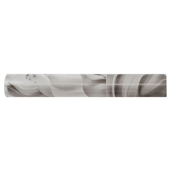 24" Round Silver Fantasy Column