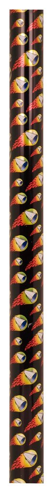 24" Cheer Round Flame Trophy Column