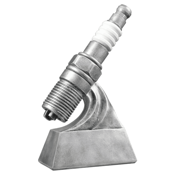 8" Spark Plug Car Show Resin